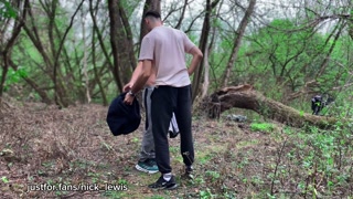 Fucked Deep in the Woods – Cruising Slut Gets His Ass Raw