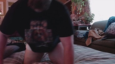 Handsome bearded homosexual Don K Dick fucks big bubba bear Rusty Piper with his fat chubby cock on cam for some lucky perverts cornfedMTdads