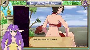 Avatar the last Airbender Four Elements Trainer Part 33 Teasing fun