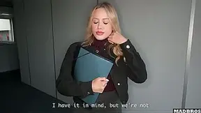 A Married French Realtor Agent Cheats On Her Husband And Gets Pounded Anal And DP To Close A Sale !!!