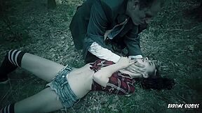 Khadisha Latina And Ronny Rosetti - Bdsm Story In The Forest With German teen 18+