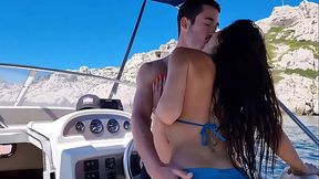 I fuck Clea Gaultier on my boat