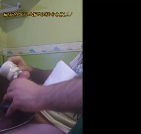 Masturbating My Cock with Two Toys