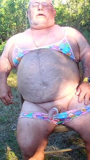 Captivating moment from "Came in a Condom and licked all my sweet cum out."