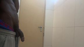 BBC in public washroom at the mall