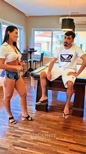 I had sex with Big Bambu while my husband filmed