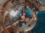 ANGEL’S BIG BOOTY FISHNET ANAL RIDING WITH CUMSHOT CLEAN UP