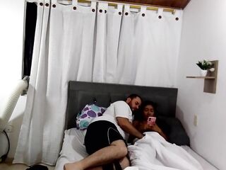 My girlfriend asks me for sex and I lick her snatch.