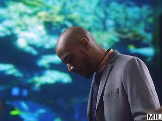 A practical joke lands a married woman in sexy water with 2 athletes.