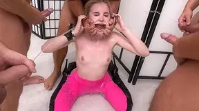 Baby Kxtten Hardcore gangbang Triple penetration/Triple vaginal