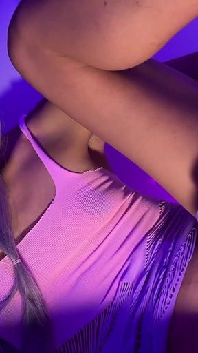 Naughty Elf's Forbidden Toy Theft Petite Cutie Overloaded with Orgasms!