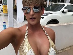 PUBLIC QUAD BIKE DILDO FUCK! XXX