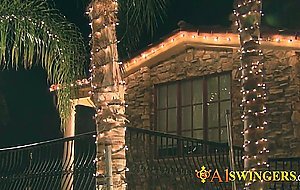 Wet bisexual girl friendly and lifestyle curious amateur swingers decide to take the plunge