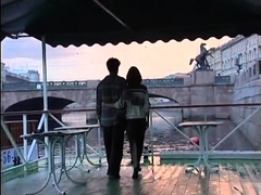 Hot Russian teen anally drilled by her boyfriend in public
