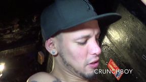 2121 Fucked Raw with Piss in Sling by Arab and Latino