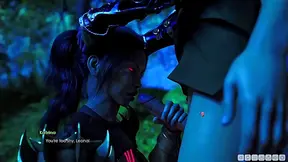 Titillating Hentai Vixens Tempt Fate Sharing One Giant Cock – Lust Academy Ep3