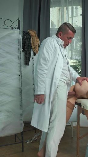 CUCK4K. She has multiple orgasms when cheating   Clip 1