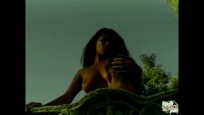 Outdoor Hardcore Action with Big Tits Stars in a Brilliant Yard Scene