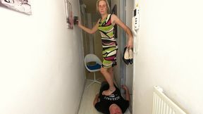 Danielle Trampling Bare Foot & Heels 15