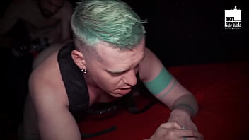 Muscular Axel Abysse Opens Up His Wide Hole For Some Intense Fisting