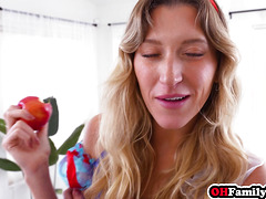 A fairytale fucking with my horny small tits teen stepsister Addison Vodka