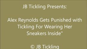 Alex Reynolds Tickled for Wearing Sneakers Inside - SD