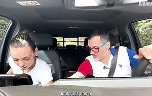 Sol peterson shows her deepthroat skills and tries the fucking machine | road juan bustos
