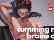 Cumming my brains out after not jerking off for 2 weeks // NSFW Audio & Male Moaning