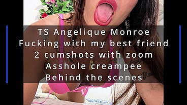 TS Angelique Monroe - Fucking with my best friend