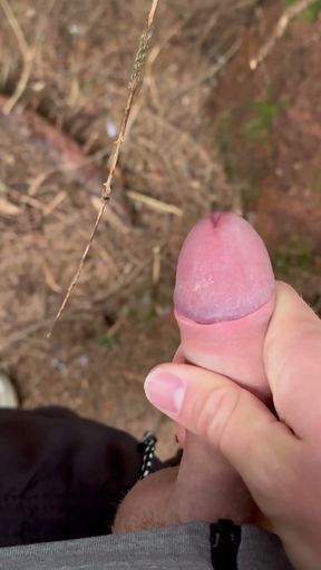Jerkin' in the forest during a hike   Clip 1