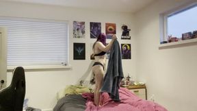 Fly on the Wall: Bed-Making and Jumping Fun