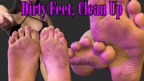 SUB ENG- Dirty feet, clean up