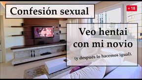 Spanish Hentai Confession – Girlfriend Enjoys Bondage & Cosplay With Boyfriend
