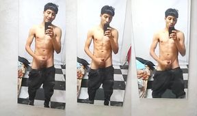 Handsome Twink gets face wrecked by cumshot overload
