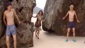 Beachside Bliss - Mizuki’s Hot Blowjob & Anal With Guys