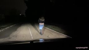 You Can See My Butt Crack While Driving- POV