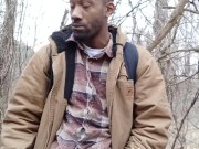 Almost CAUGHT. Bbc swinging outside. Had to be quick