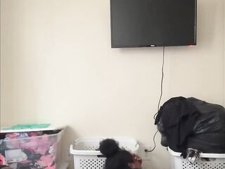 I tried to sneak record her and that babe caught me