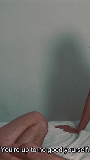 Family House S1e5 Aunty Caught Step Stepsister Milan Cheek Fucks with Step Stepbrother in Share Bed