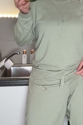 Juicy Watermelon Mess - Soaking Wet Pants Surprise!