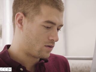 VIXEN - Step sister teaches step brother how to screw