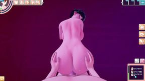 Fucking MILF stepmother personality with lust anime hentai 3d animated pov.