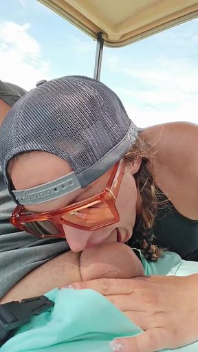 Best Golf Course Cart Girl - She Can Be Talked Into Anything