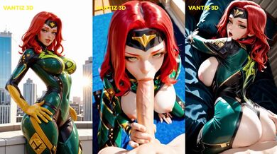 's Phoenix Pussy Gets Raw POV Fucked in 3D Hentai