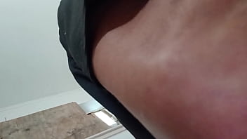 CrossDressing in my gfs victoriassecrets floral laced pink bra and panties sexy lingerie