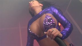 romana ryder is a cycle rider in purple latex gets fucked at health club