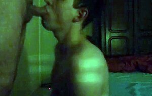 Twink Slut Sucks Daddy's Cock and Gets a Facial