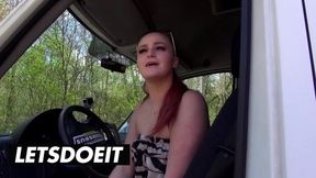 Hot Redhead Scarlett Scott Banged In The Forest By German Cock