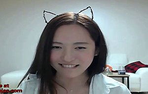 Korean blowjob kitty feels really sweet