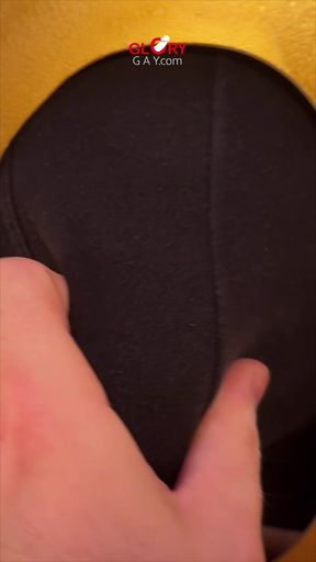 First Time Gloryhole - His First Throatpie Was INSANE!